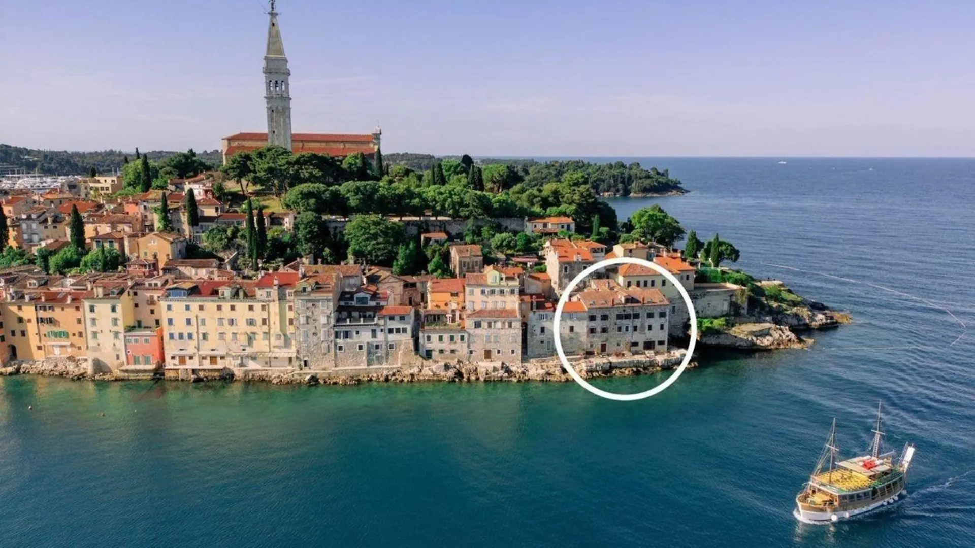 Wohnung In Rovinj Mit Terrasse Und Meerblick